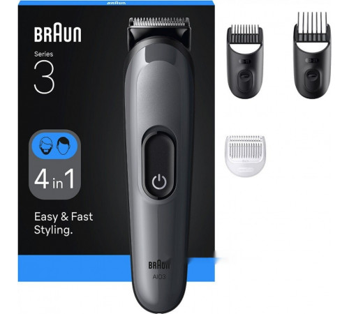 Машинка для стрижки волос Braun AIO3500 5513
