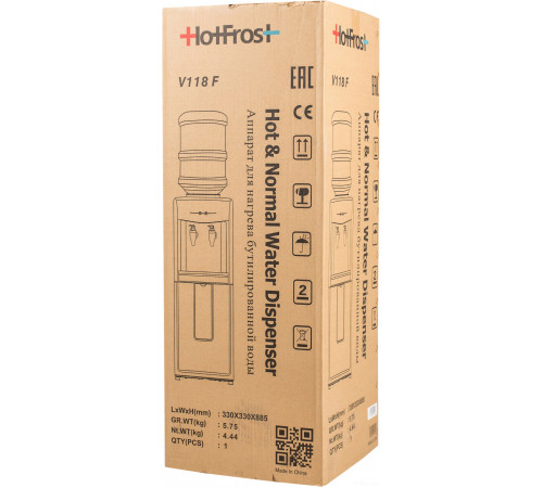 Кулер для воды HotFrost V118F