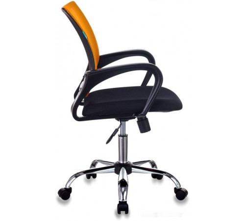 Офисное кресло Бюрократ CH-695N/SL/OR/BLACK (черный/оранжевый)