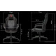 Офисное кресло A4Tech Bloody GC-200 (черный)