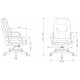 Офисное кресло Бюрократ CH-868N Fabric (серый Alfa 44)