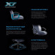 Офисное кресло A4Tech X7 GG-1400 (синий)