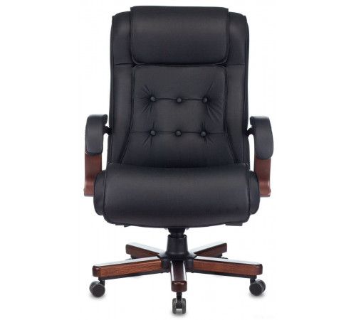 Офисное кресло Бюрократ T-9926WALNUT (черный)