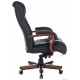 Офисное кресло Бюрократ T-9926WALNUT (черный)