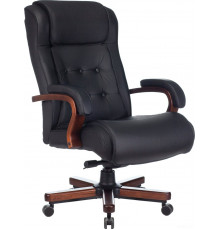 Офисное кресло Бюрократ T-9926WALNUT (черный)