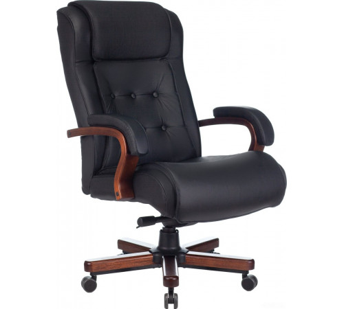 Офисное кресло Бюрократ T-9926WALNUT (черный)