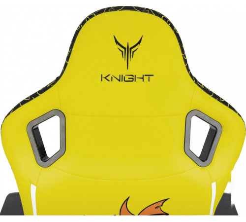 Офисное кресло Knight Craft Dragon (желтый экокожа)