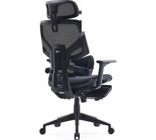 Офисное кресло Cactus CS-CHR-MC01-BLBK (черный/синий)