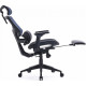 Офисное кресло Cactus CS-CHR-MC01-BLBK (черный/синий)