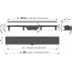 Сифон Alcaplast APZ10BLACK-750M