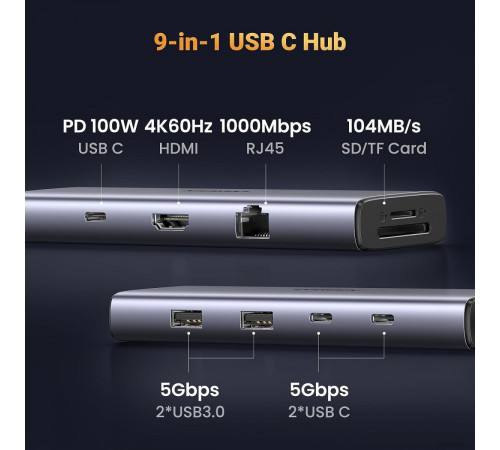 Док-станция Ugreen CM498 15375