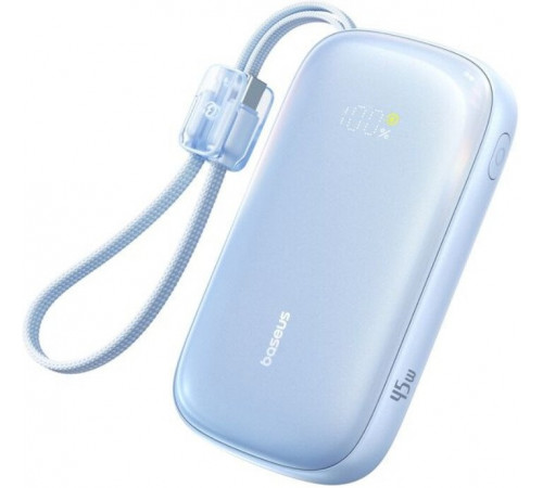 Портативное зарядное устройство Baseus EnerFill FC21 Qpow 3 Ultra 10000mAh 45W (голубой)