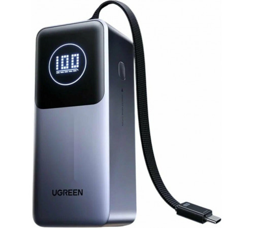 Портативное зарядное устройство Ugreen PB723 20000mAh (серый)