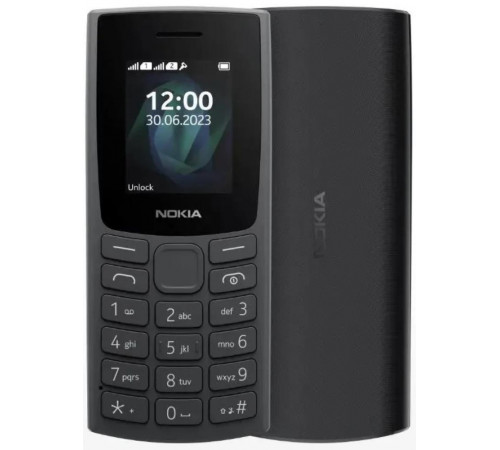 Кнопочный телефон Nokia 105 4G (2023) Dual SIM TA-1551 (черный)