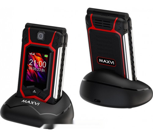 Телефон MAXVI E10ds (красный)