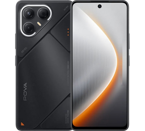 Телефон Tecno Pova 7 5G 8GB/256GB (графитовый черный)