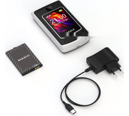 Телефон MAXVI E28 (черный)