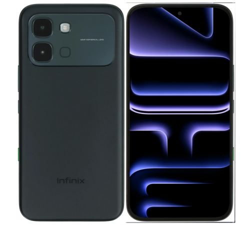 Телефон Infinix Note Edge X6887 8GB/256GB (черный)