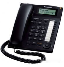 Проводной телефон Panasonic KX-TS2388RUB (черный)