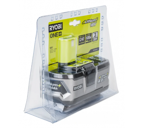 Аккумулятор для инструмента Ryobi RB18L40 ONE+ 5133001907 (18В/4.0 а*ч)