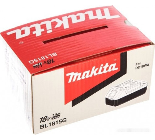 Аккумулятор для инструмента Makita BL1815G 198186-3 (18В/1.5 Ah)