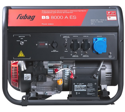 Генератор FUBAG BS 8000 A ES