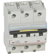 Выключатель автоматический Legrand DX3 3P C 125A 16kA 4.5M 409282