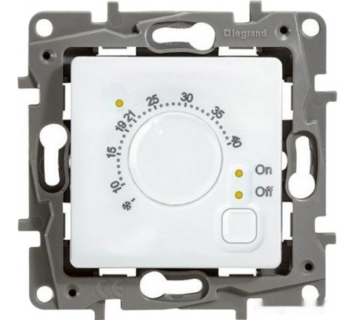 Терморегулятор Legrand Etika 672230 (белый)