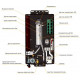 Отопительный котёл NAVIEN EQB - 08HW