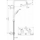 Душевая система Ideal Standard Ceratherm Black A7545XG