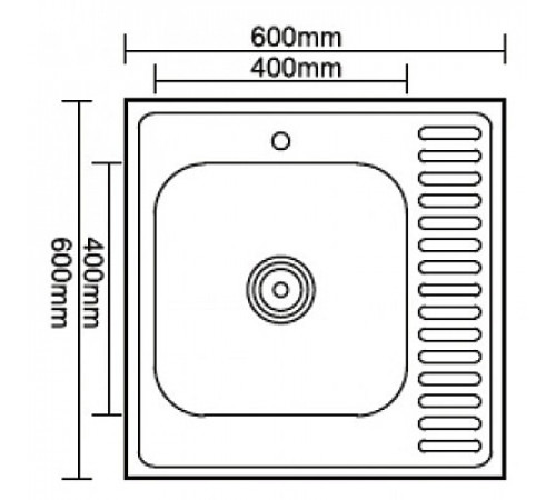 Кухонная мойка Ledeme L66060-L