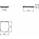 Сиденье с крышкой Ideal Standard Tesi T3527V3