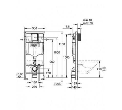 Система инсталляции Grohe Rapid SL