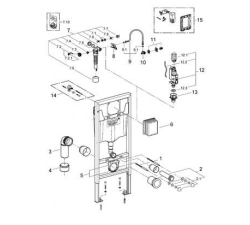Система инсталляции Grohe Rapid SL