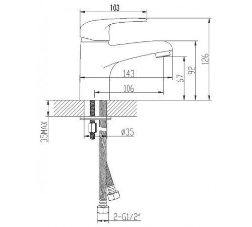 Смеситель Lemark Pramen LM3306C