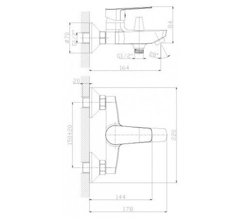 Смеситель Rossinka Silvermix S35-31