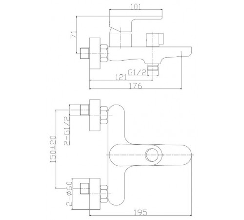 Смеситель Rossinka Silvermix RS33-31