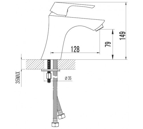 Смеситель Lemark Unit LM4506C