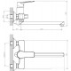 Смеситель DecoRoom DR23043