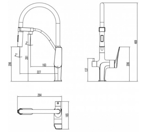 Смеситель Lemark Comfort LM3074C-White