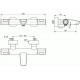 Смеситель Ideal Standard Ceratherm A7238AA
