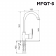 Смеситель Maunfeld MFQT-6W (кремовый)