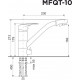 Смеситель Maunfeld MFQT-10W (кремовый)