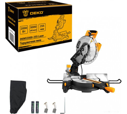 Торцовочная пила Deko DKMS2000-255 Laser 063-4315