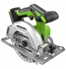Дисковая (циркулярная) пила Greenworks GD24CS165 1501607 (без АКБ)