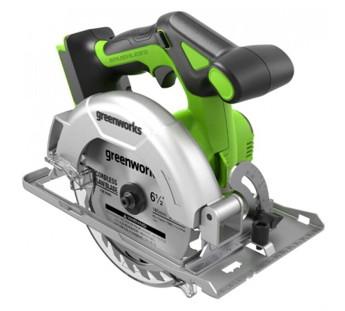 Дисковая (циркулярная) пила Greenworks GD24CS165 1501607 (без АКБ)