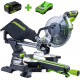 Торцовочная пила Greenworks GD24MS216 1501707UG (с 1-им АКБ)