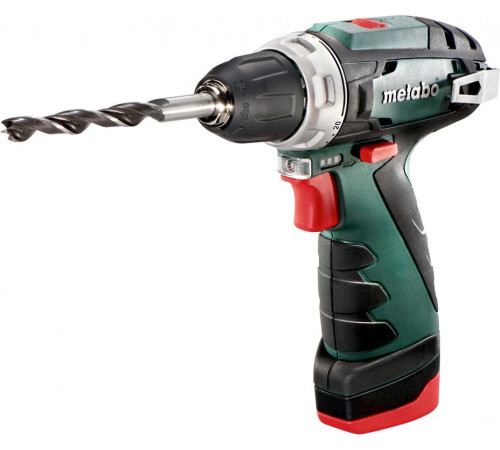 Дрель-шуруповерт Metabo PowerMaxx BS 600984000 (с 2-мя АКБ)