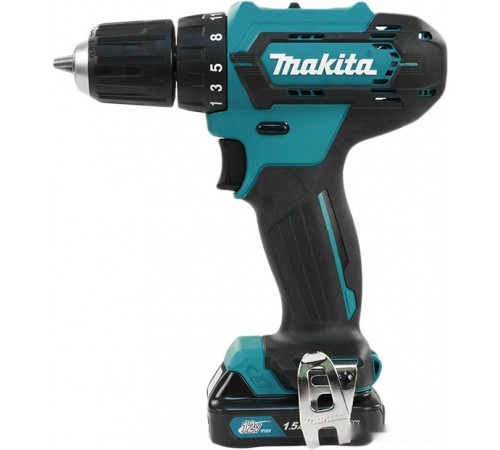 Дрель-шуруповерт Makita DF333DYX14 (с 2-мя АКБ, кейс +набор оснастки)