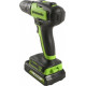 Аккумуляторная дрель-шуруповерт Greenworks GD24DD35 24В (3704007UA)